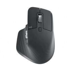 Беспроводная мышь Logitech MX Master 3S, 7 кнопок, 200–8000 точек на дюйм, Darkfield, эффективная прокрутка, двойное подключение, цвет Graphite